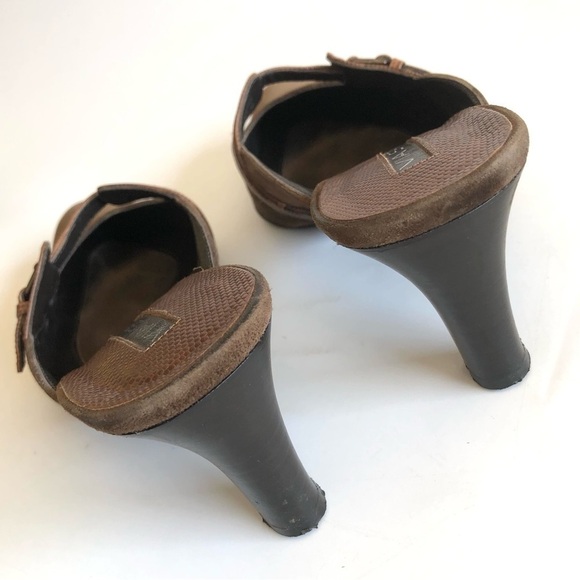 Via Spiga Suede Mary Jane Mules - Picture 9 of 15